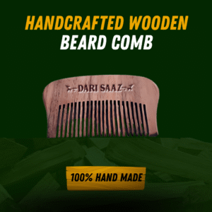 Dari Saaz Premium Wooden Beard Comb